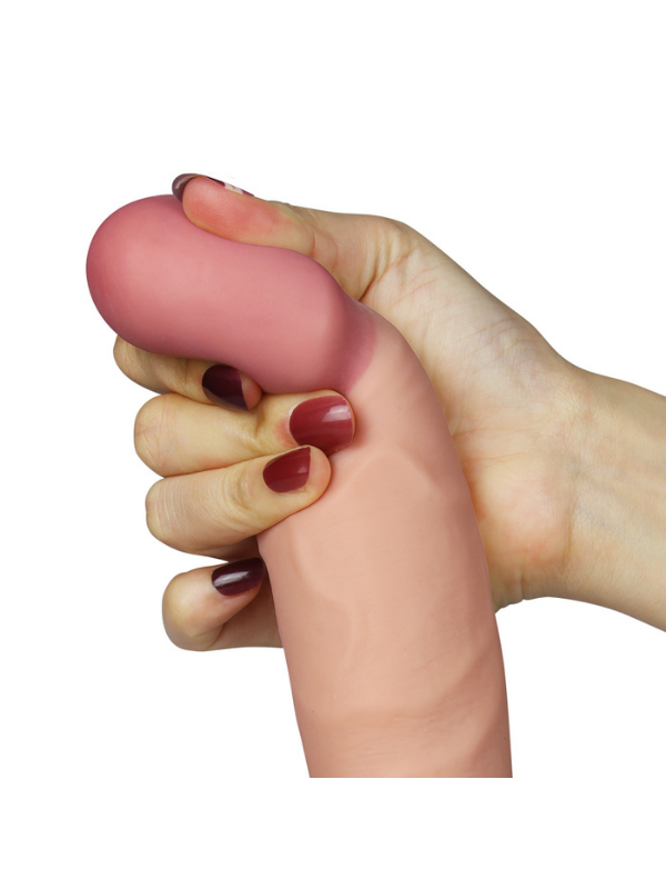 Censan 9 İnç The Ultra Soft Dude Vibrating Realistik Vibratör