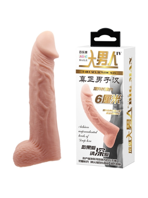 Censan Big Man Gerçekçi Penis Uzatıcı Kılıf