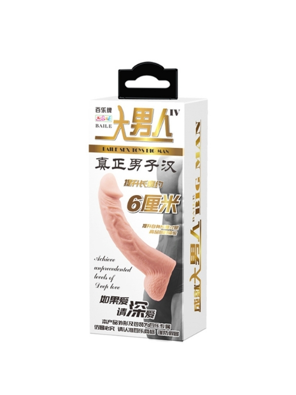Censan Big Man Gerçekçi Penis Uzatıcı Kılıf