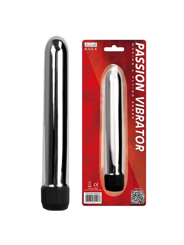 Censan Passion Vibrator Çelik Görünümlü Vibratör