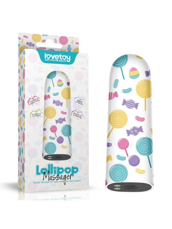 Censan Rechargeable Lollipop Massager Kurşun Vibratör