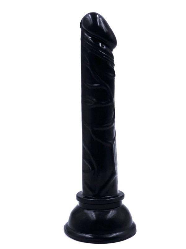 Censan Siyah Renk Gerçekçi 15CM Anal Dildo