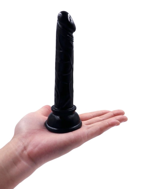 Censan Siyah Renk Gerçekçi 15CM Anal Dildo