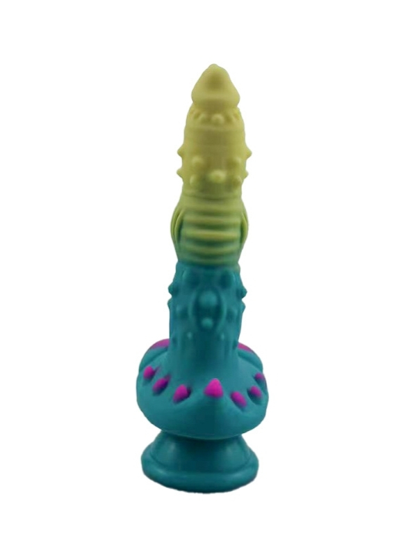 Censan Yeşil Mavi Canavar Dildo Model 2