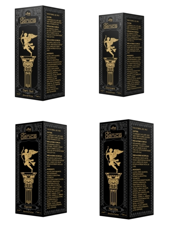 Dr Genics Love Collectıon Edp 4 Ad x 25 ml Set
