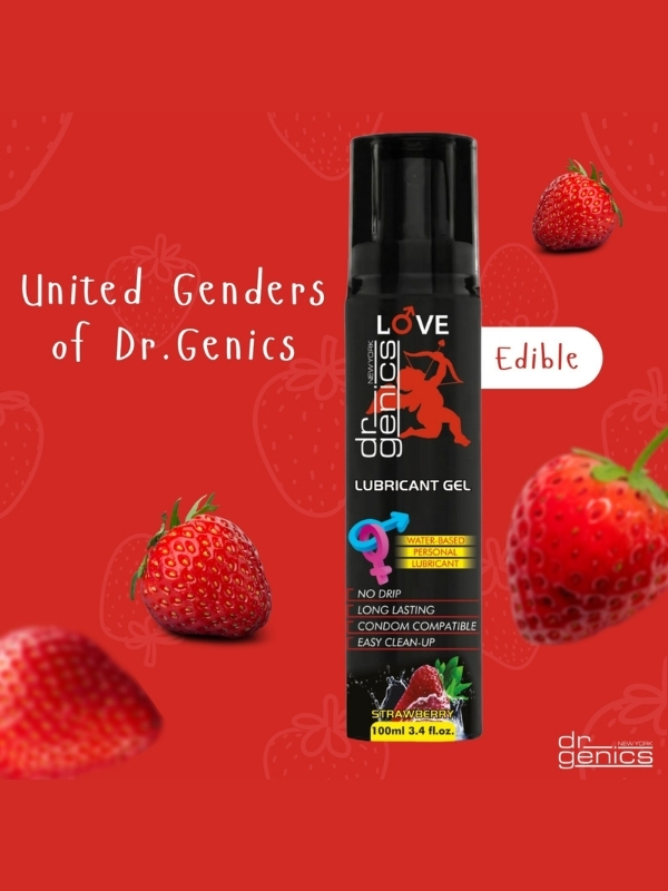 Dr Genics Lubrican Gel (Kayganlaştırıcı Jel) Çilek 100mg