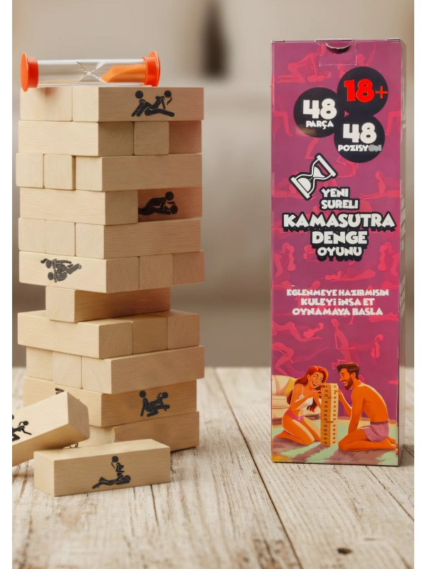 +18 Fantezi JENGA — Çiftlere & Yetişkinlere Özel | Gizli Kargo