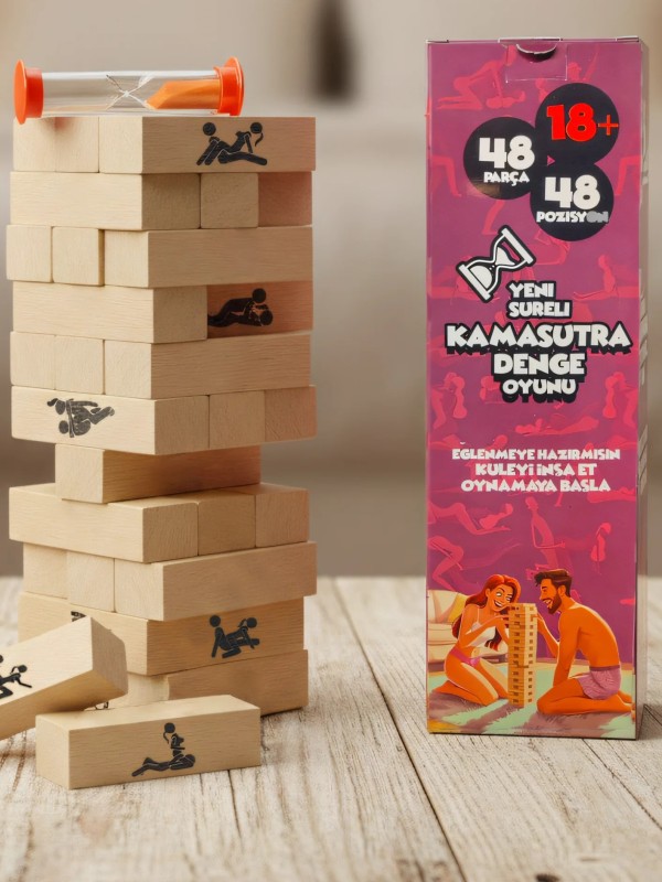 +18 Fantezi JENGA — Çiftlere & Yetişkinlere Özel | Gizli Kargo
