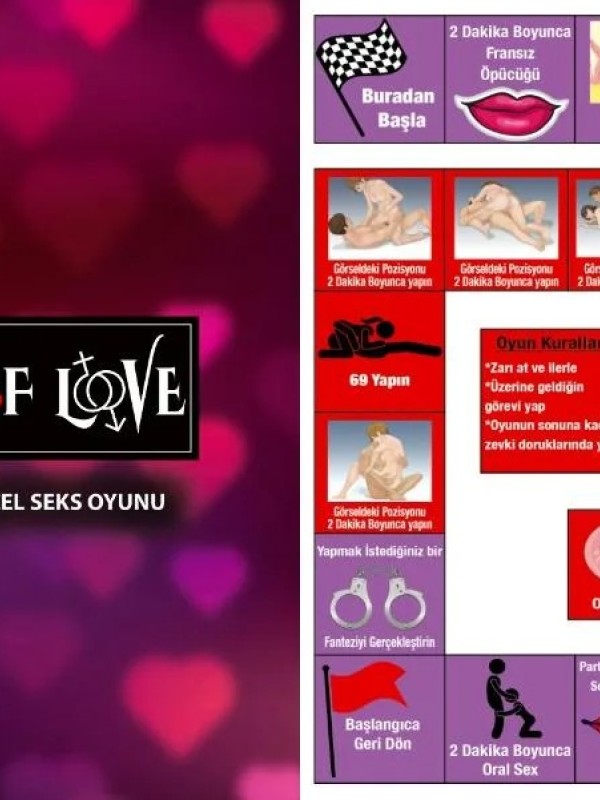 TİME OF LOVE ÇİFTLER İÇİN FANTEZİ KUTU OYUNU