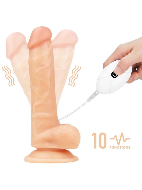 Vibrating Easy Strapon Set 7.5 İnç Belden Bağlamalı Model2
