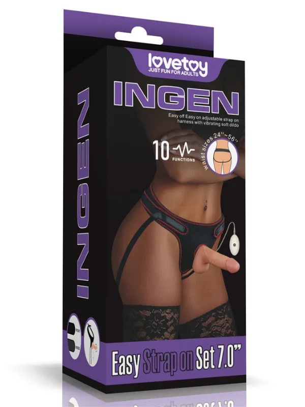 Ingen Easy Strapon Set 7 inç