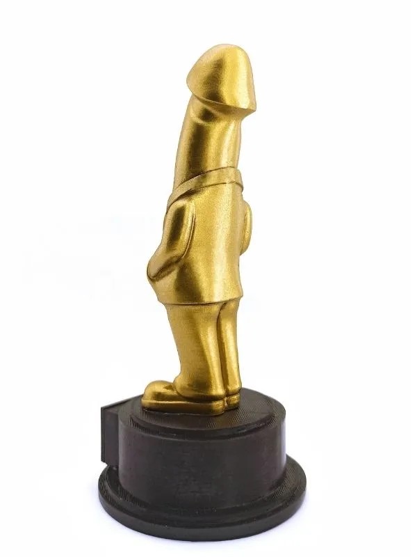 Dick Of The Year – Esprili Masaüstü Ödül Heykeli Model 2
