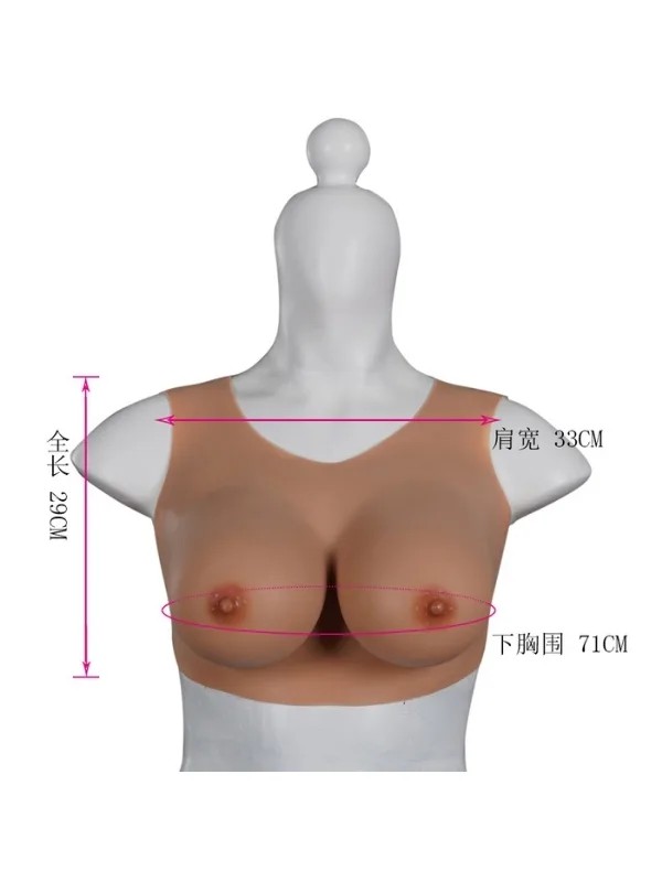 Giyilebilir Silikon Göğüs Model 6