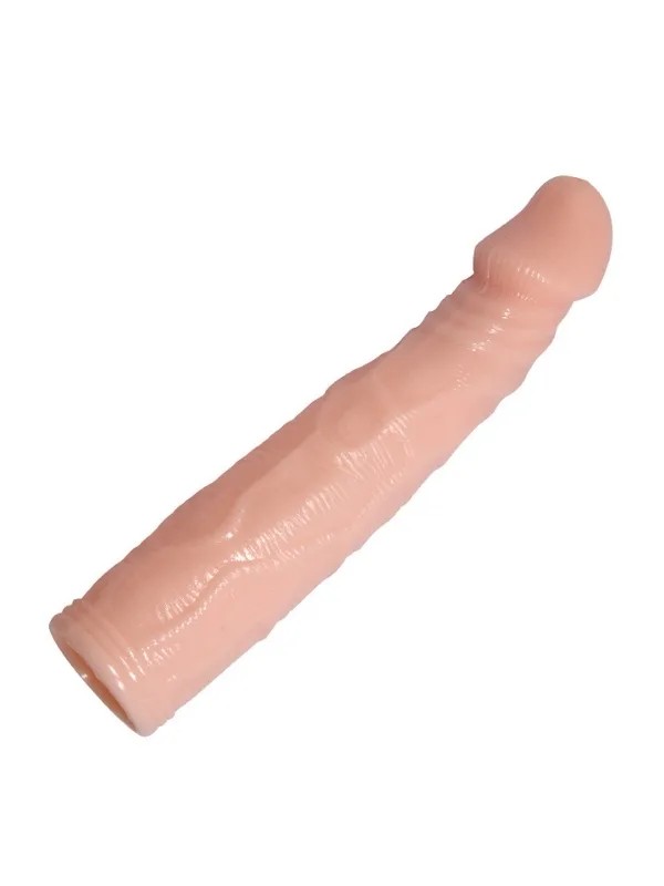 Süper Esnek ve Gerçekçi Titreşimli Penis Kılıfı No6