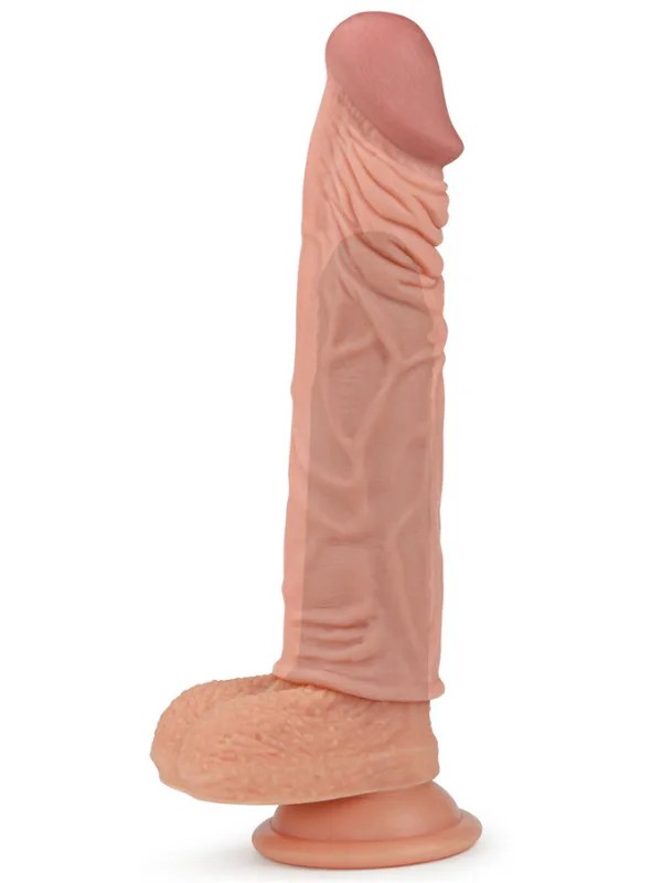 Add 2" Pleasure X Tender Penis Sleeve Flesh