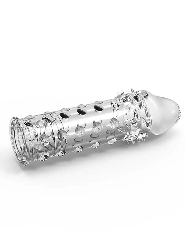 Penextender Tırtıklı Saydam Penis Kılıfı 16.3 cm