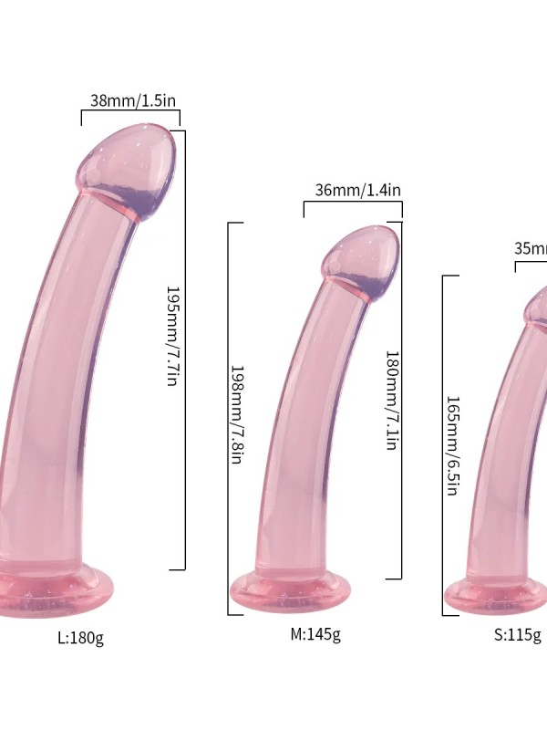 3'lü Yumuşak Dokuda Anal Jel Dildo Set