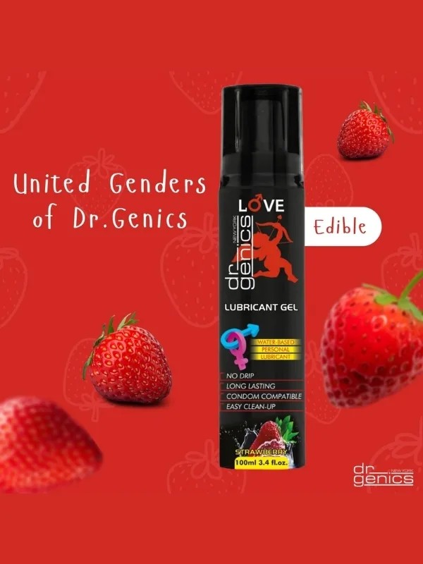 Dr Genics Lubrican Gel (Kayganlaştırıcı Jel) Çilek 100mg