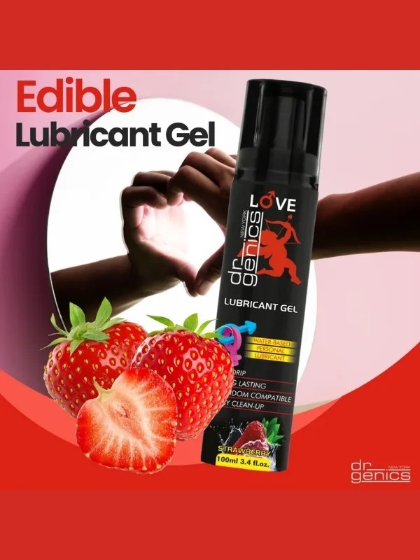Dr Genics Lubrican Gel (Kayganlaştırıcı Jel) Çilek 100mg