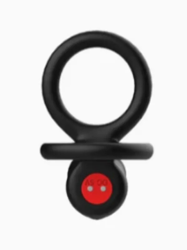 Çift Penis Halkalı Titreşimli Prostat Masaj Aleti ve Dildo Vibratör - Geciktirici Etkili & Testis Uyarıcı Esnek Silikon Anal Plug