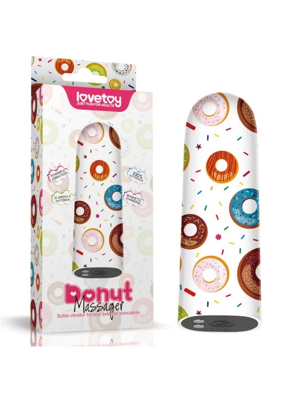 Rechargeable Donut Massager Kurşun Vibratör