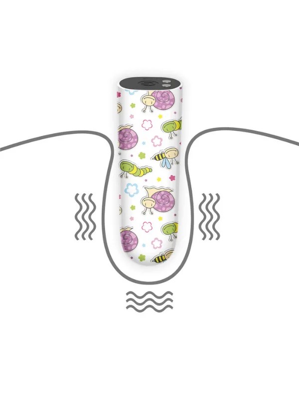 Rechargeable Snails Massager Kurşun Vibratör
