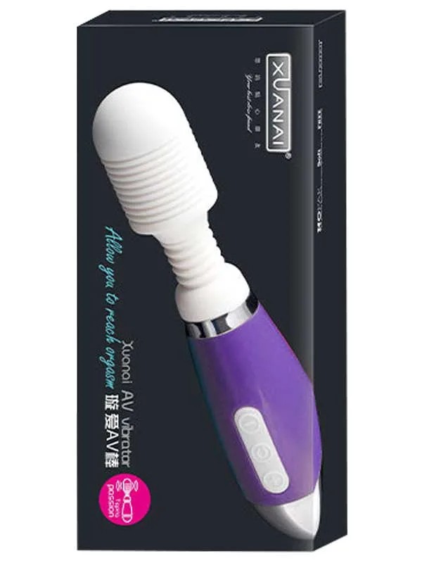 Xuanai Şarjlı Wand Masaj Aleti Vibratör - Mor