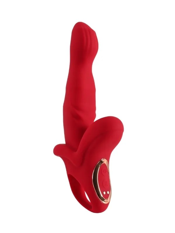 L-Join Kırmızı Teklojik Modern Vibratör