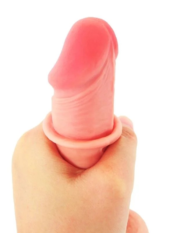 Ultra Gerçekçi 16 Cm Kıkırdaklı Dildo