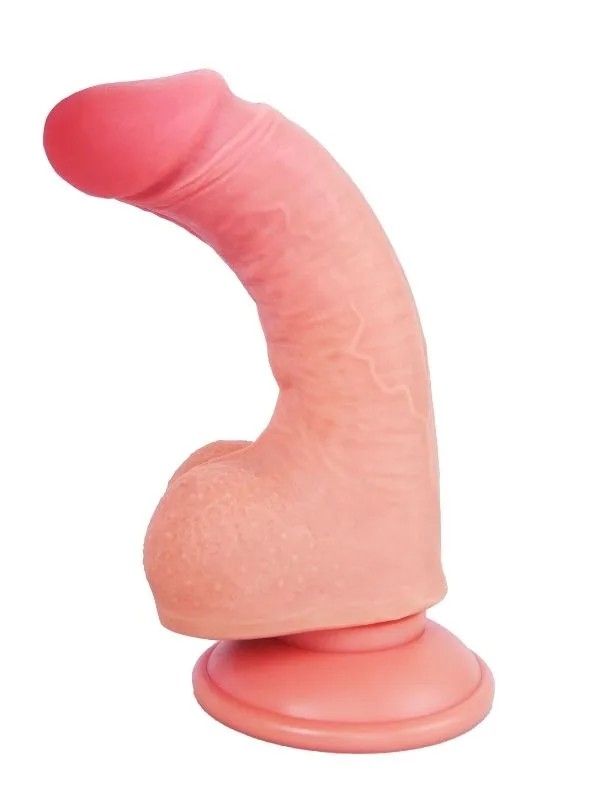 Ultra Gerçekçi 16 Cm Kıkırdaklı Dildo