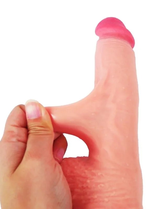 Ultra Gerçekçi 20 Cm Kıkırdaklı Dildo