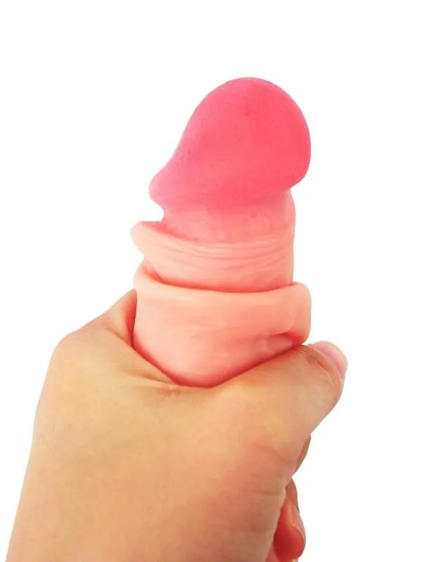 Ultra Gerçekçi 20 Cm Kıkırdaklı Dildo