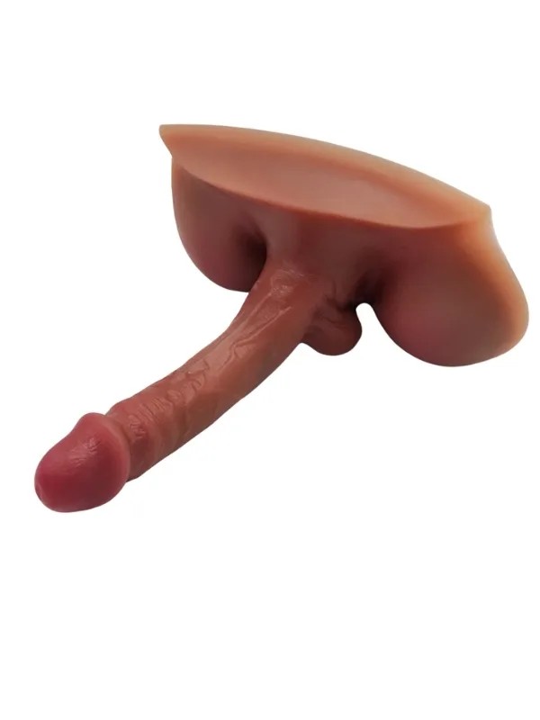 Gerçekçi Yarım Vücut Dildo Mastürbatör 19 CM