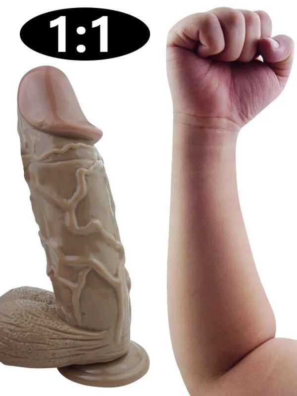 26CM Gerçekçi Mega Dildo