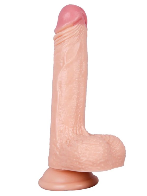 19CM Ten Rengi Vantuzlu Dildo