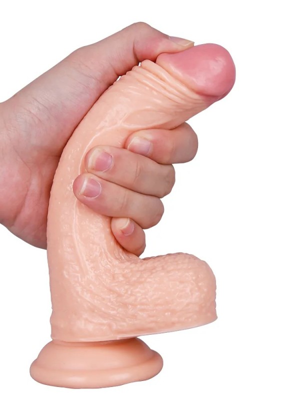 19CM Ten Rengi Vantuzlu Dildo
