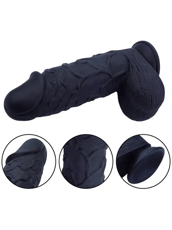 Noctis 26cm Siyah Realistik Dildo No:155