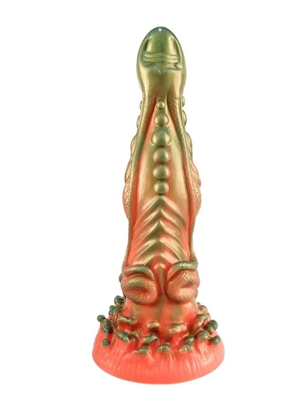 Kırmızı Yeşil Canavar Dildo Model 5