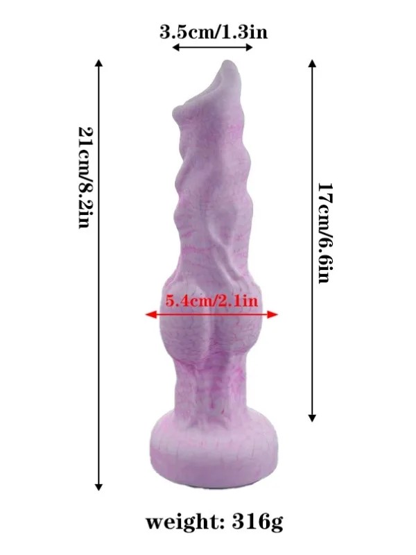 Pembe Canavar Dildo Model 3