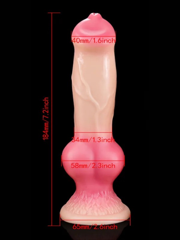 Orta Boy Köpek Dildo