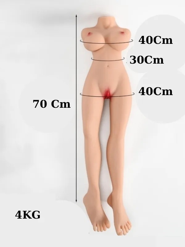 Yarım Vücut Mastürbatör 4 kg