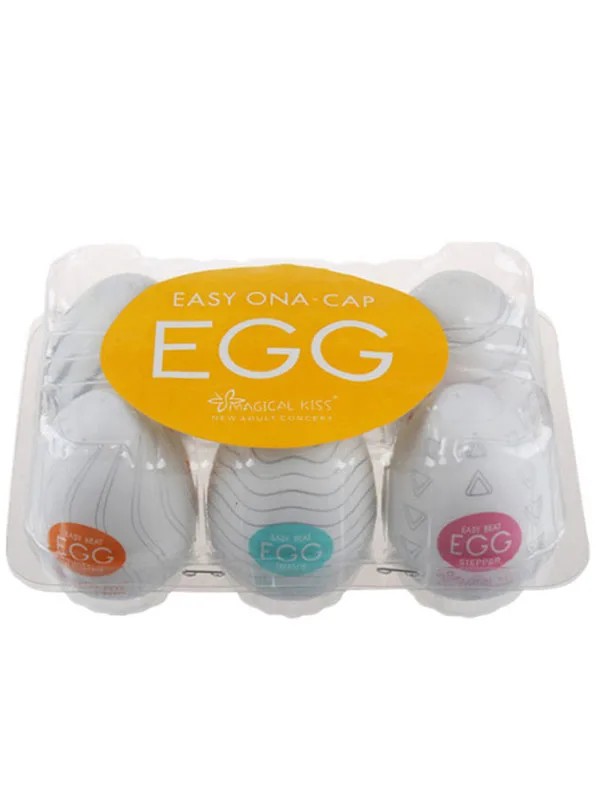 Magical Kiss Egg Erkeklere Özel Esnek Yumurta 6'lı