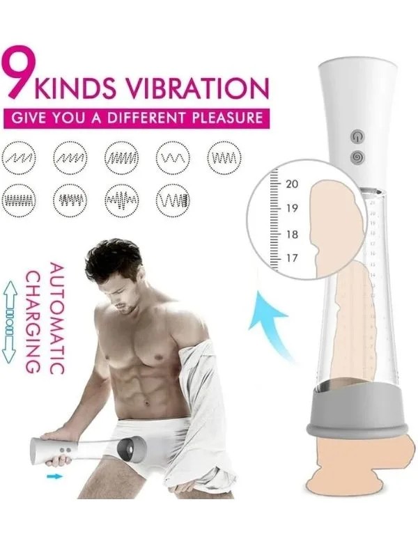 Cyber Penis Pompası ve Elektrikli Vajina Mastürbatörü